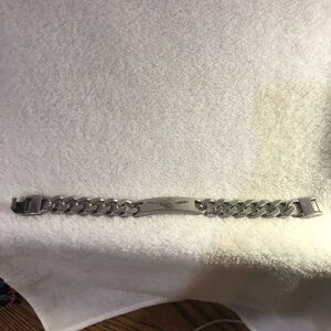 Harley-Davidson stainless steel men’s ID bracelet